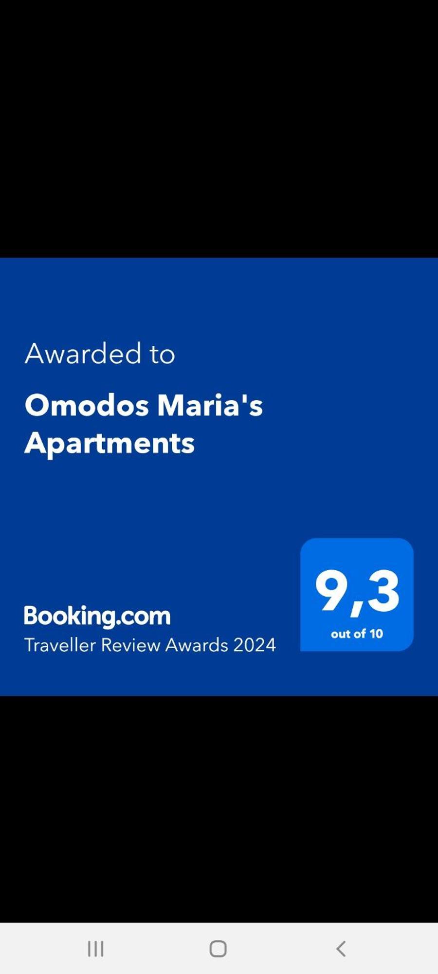 Omodos Maria'S Apartments Exterior photo